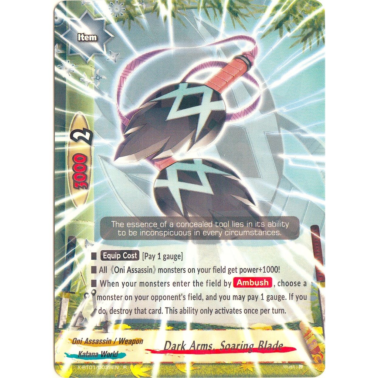 Image for Dark Arms, Soaring Blade (X-BT01/0039EN) (X-BT01) - Future Card BuddyFight