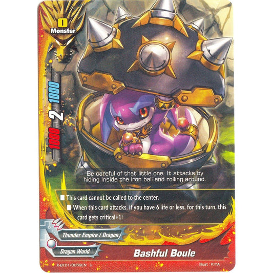 Image for Bashful Boule (X-BT01/0059EN) (X-BT01) - Future Card BuddyFight