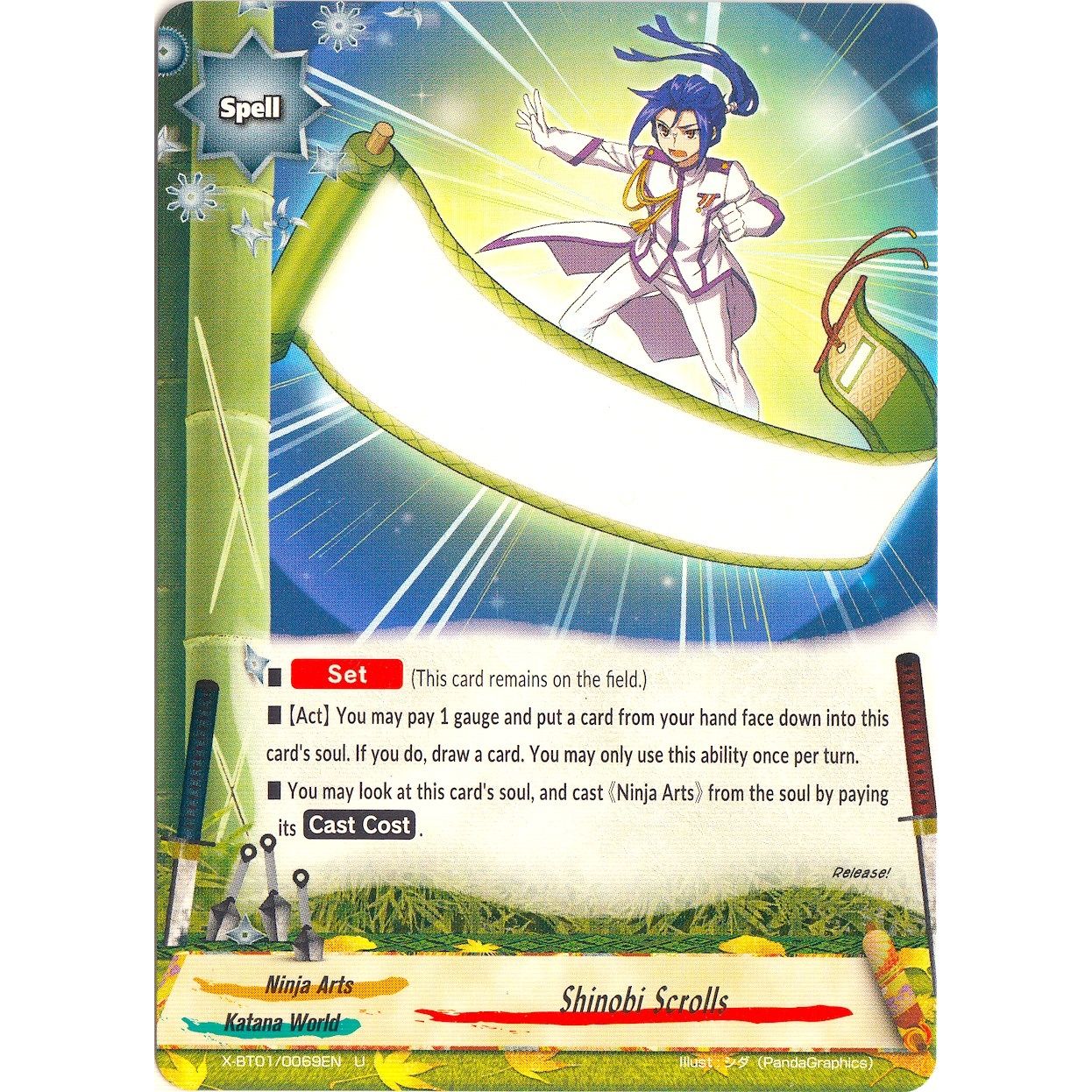 Image for Shinobi Scrolls (X-BT01/0069EN) (X-BT01) - Future Card BuddyFight