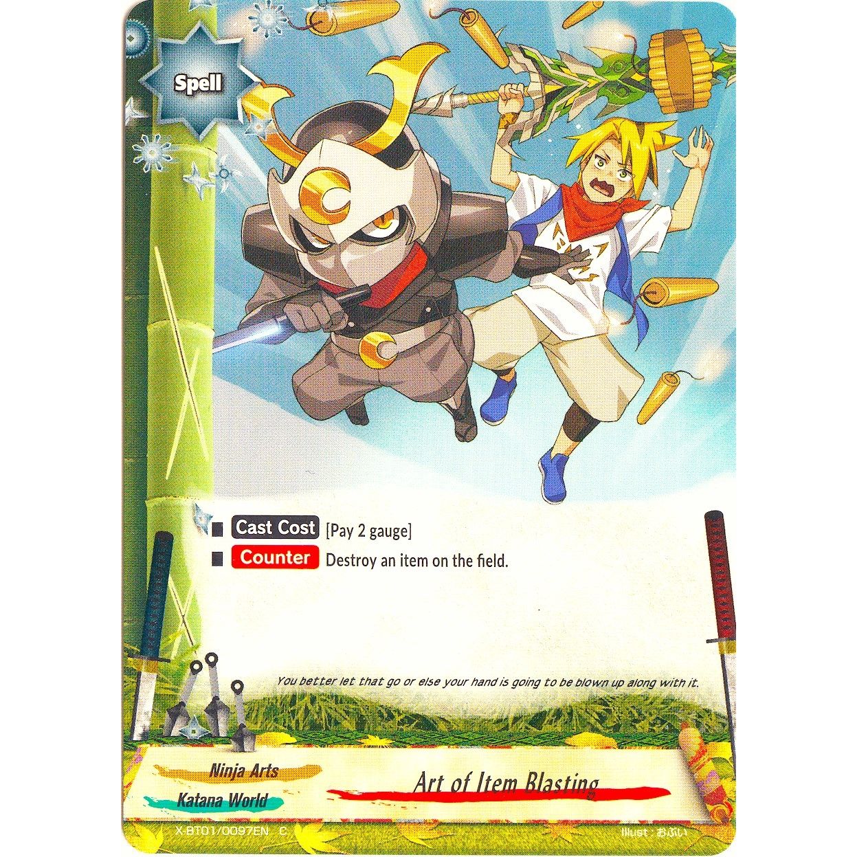 Image for Art of Item Blasting (X-BT01/0097EN) (X-BT01) - Future Card BuddyFight