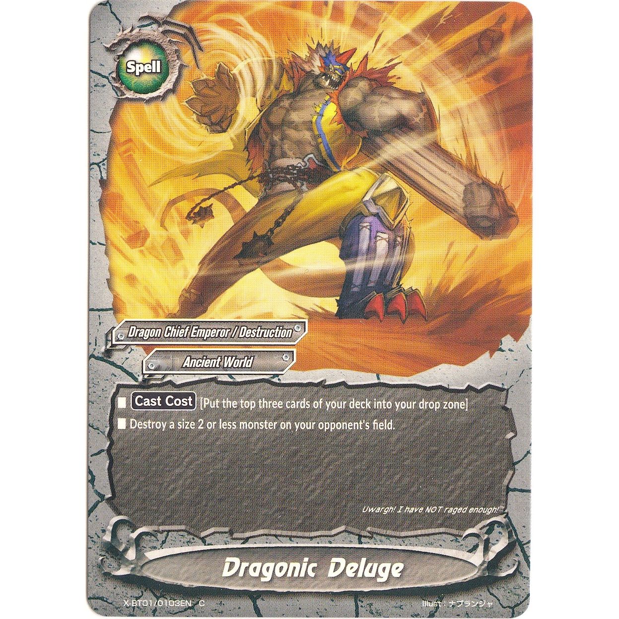 Image for Dragonic Deluge (X-BT01/0103EN) (X-BT01) - Future Card BuddyFight