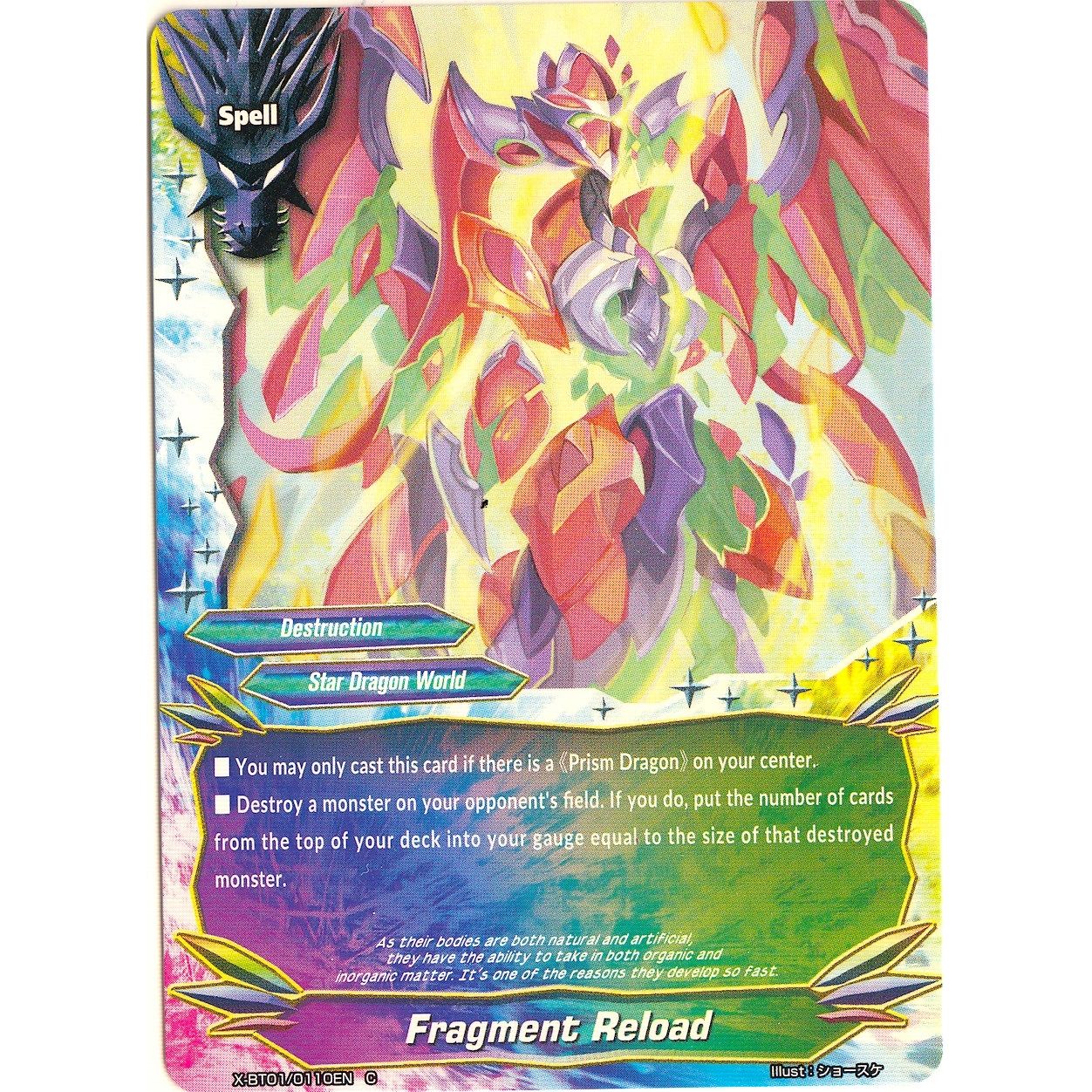 Image for Fragment Reload (X-BT01/0110EN) (X-BT01) - Future Card BuddyFight