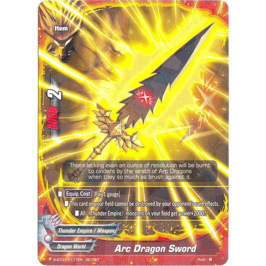 Image for Arc Dragon Sword (X-BT01/0117EN) (X-BT01) - Future Card BuddyFight