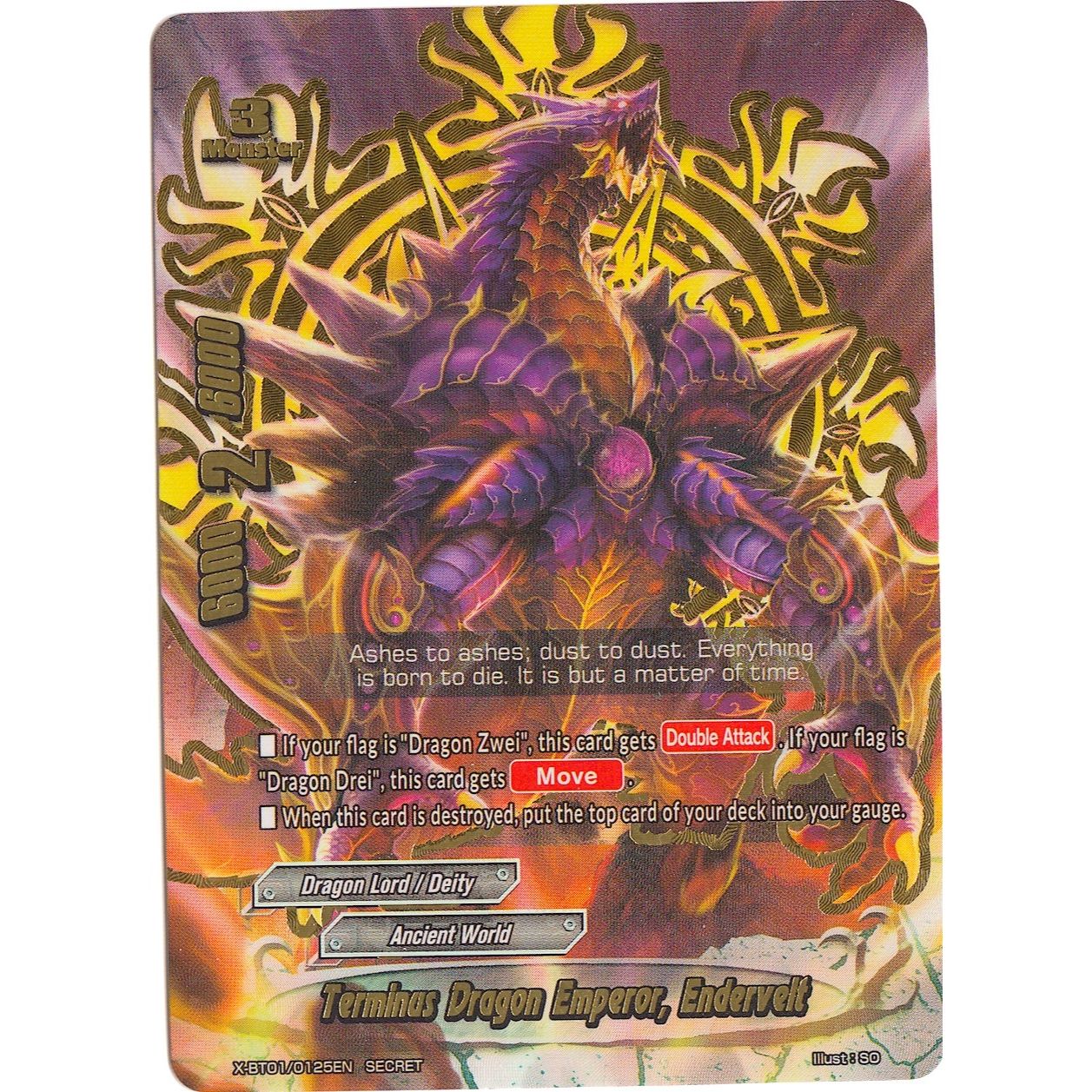 Image for Terminus Dragon Emperor, Endervelt (X-BT01/0125EN) (X-BT01) - Future Card BuddyFight