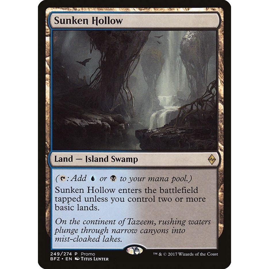 Image for Sunken Hollow (249) (SSP) - Magic: The Gathering