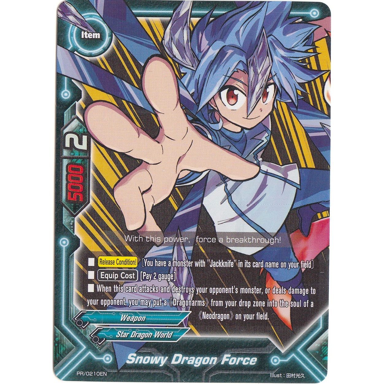 Image for Snowy Dragon Force (PR/0210EN) (PR) - Future Card BuddyFight