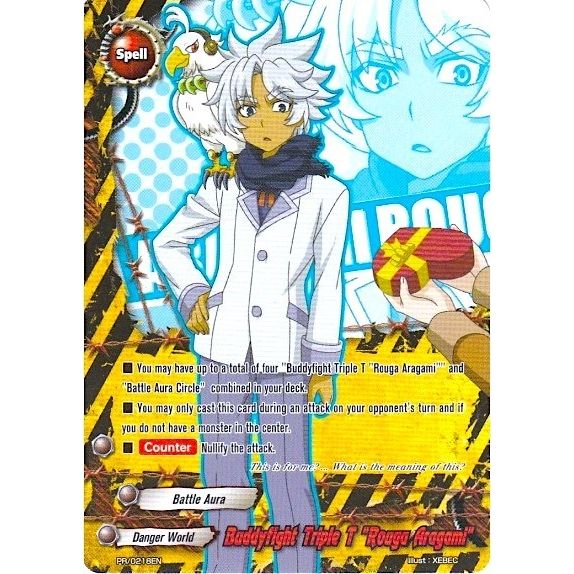 Image for Buddyfight Triple T "Rouga Aragami" (PR/0218EN) (PR) - Future Card BuddyFight
