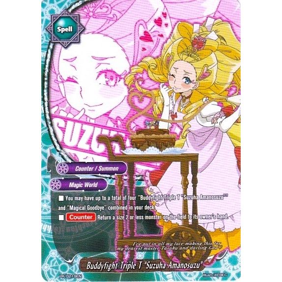 Image for Buddyfight Triple T "Suzuha Amanosuzu" (PR/0219EN) (PR) - Future Card BuddyFight