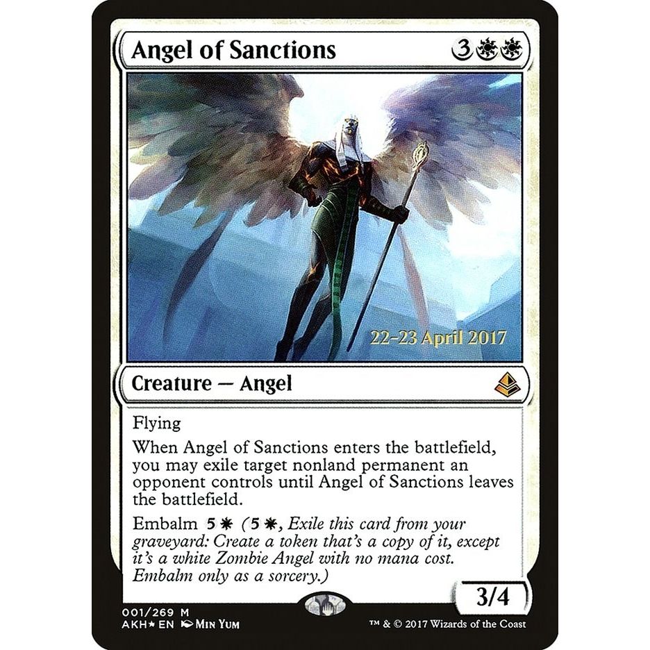 Image for Angel of Sanctions (1) (PRE) - Magic: The Gathering