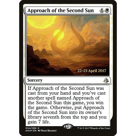 Image for Approach of the Second Sun (4) (PRE) - Magic: The Gathering