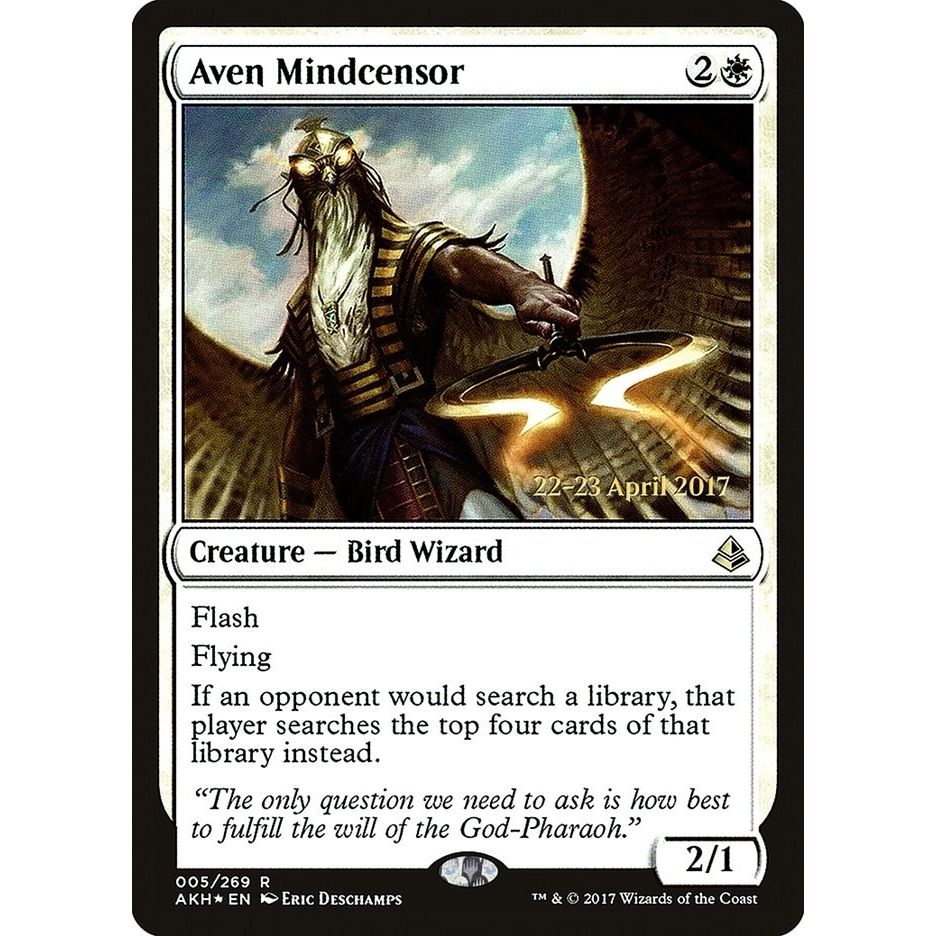 Image for Aven Mindcensor (5) (PRE) - Magic: The Gathering