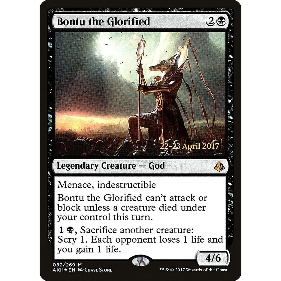 Image for Bontu the Glorified (82) (PRE) - Magic: The Gathering