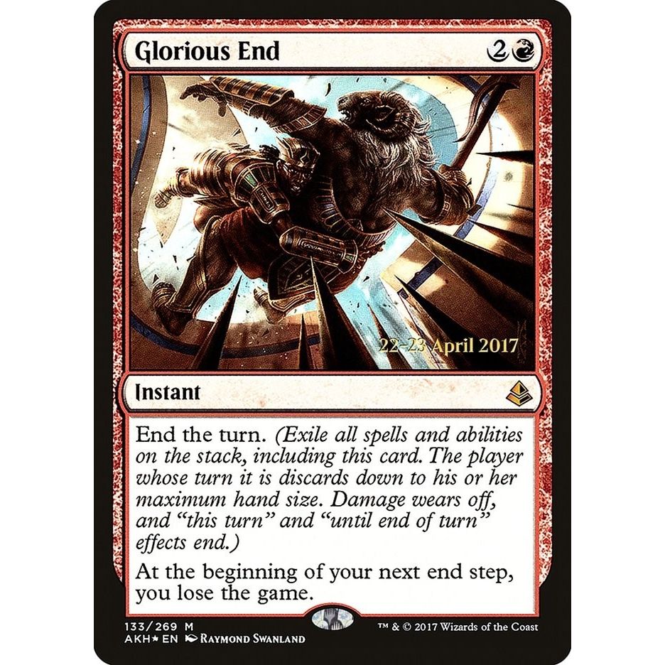 Image for Glorious End (133) (PRE) - Magic: The Gathering