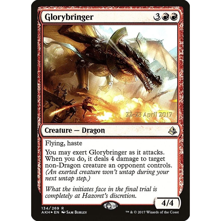 Image for Glorybringer (134) (PRE) - Magic: The Gathering