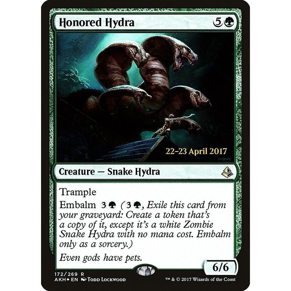 Image for Honored Hydra (172) (PRE) - Magic: The Gathering