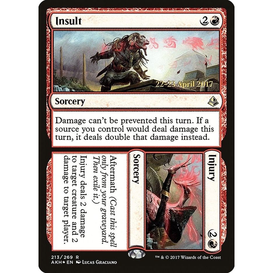 Image for Insult // Injury (213) (PRE) - Magic: The Gathering