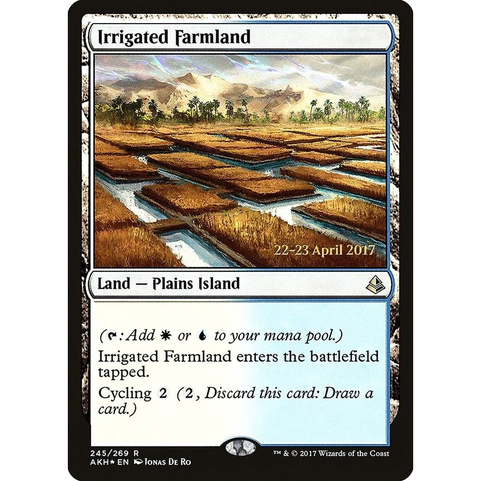 Image for Irrigated Farmland (245) (PRE) - Magic: The Gathering