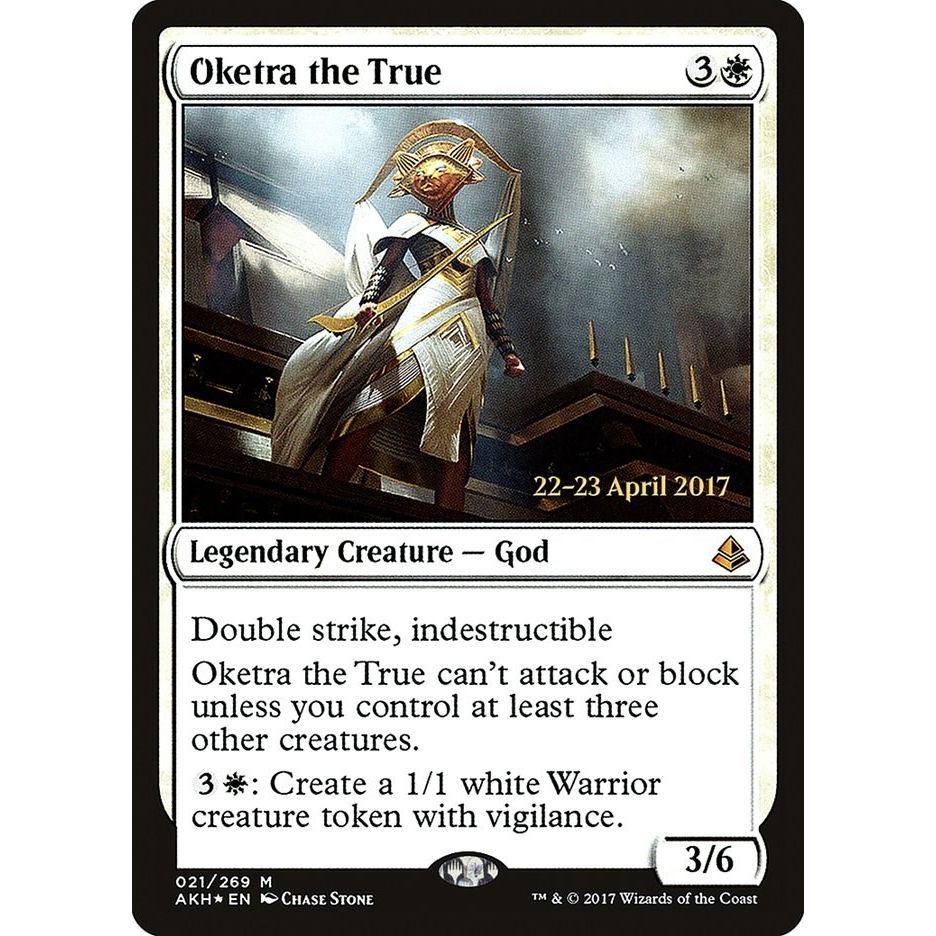 Image for Oketra the True (21) (PRE) - Magic: The Gathering
