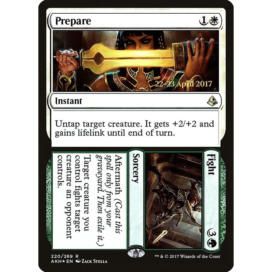 Image for Prepare // Fight (220) (PRE) - Magic: The Gathering