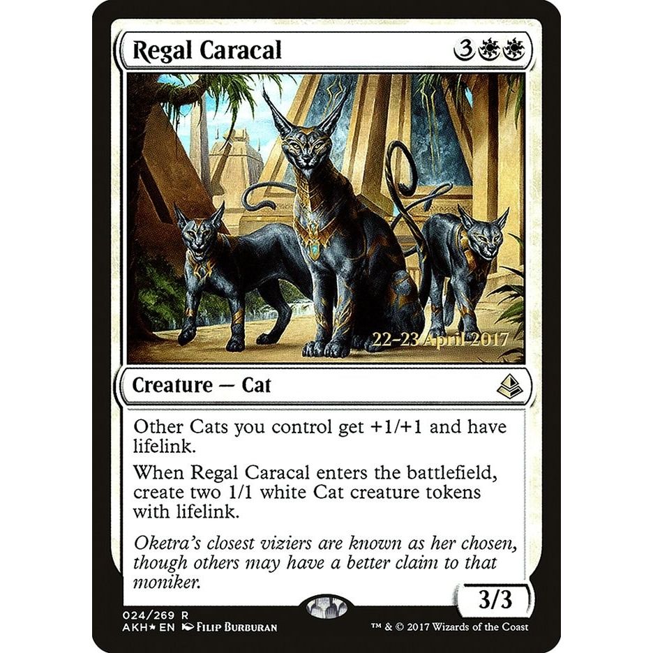 Image for Regal Caracal (24) (PRE) - Magic: The Gathering