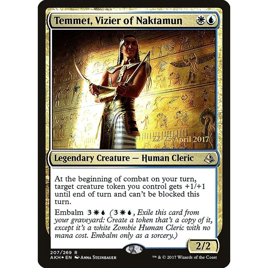 Image for Temmet, Vizier of Naktamun (207) (PRE) - Magic: The Gathering