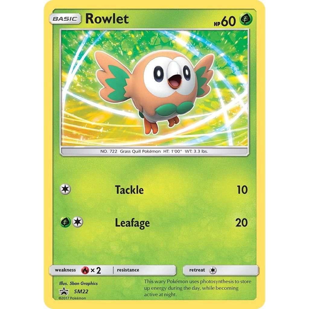 Image for Rowlet - SM22 (SM22) (SMP) - Pokemon