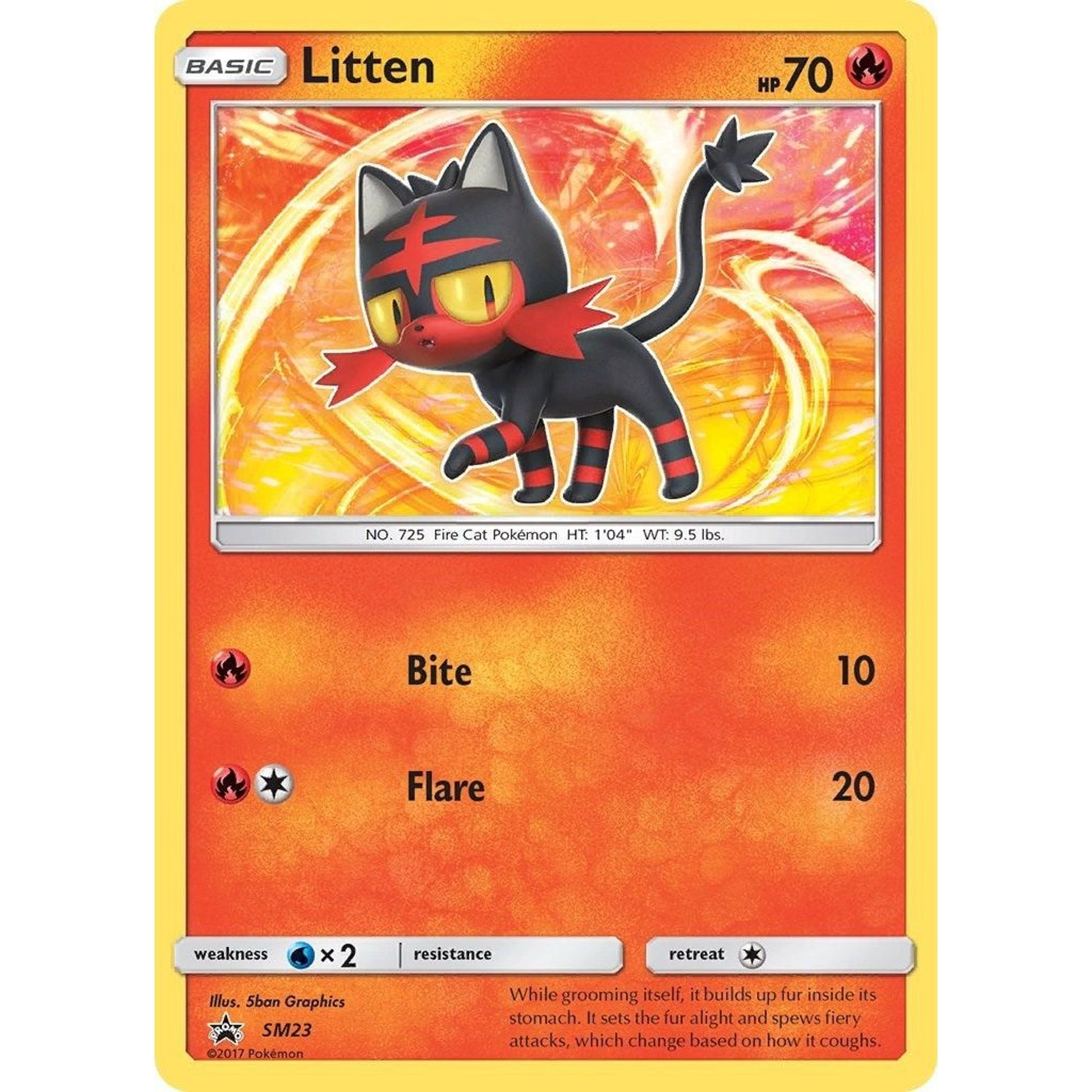 Image for Litten - SM23 (SM23) (SMP) - Pokemon