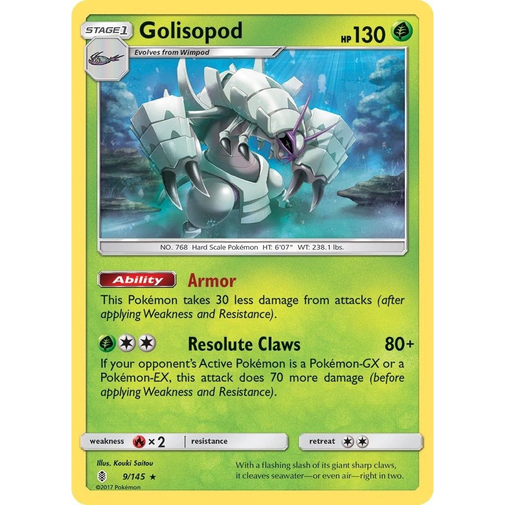 Image for Golisopod (9/145) (SM02) - Pokemon