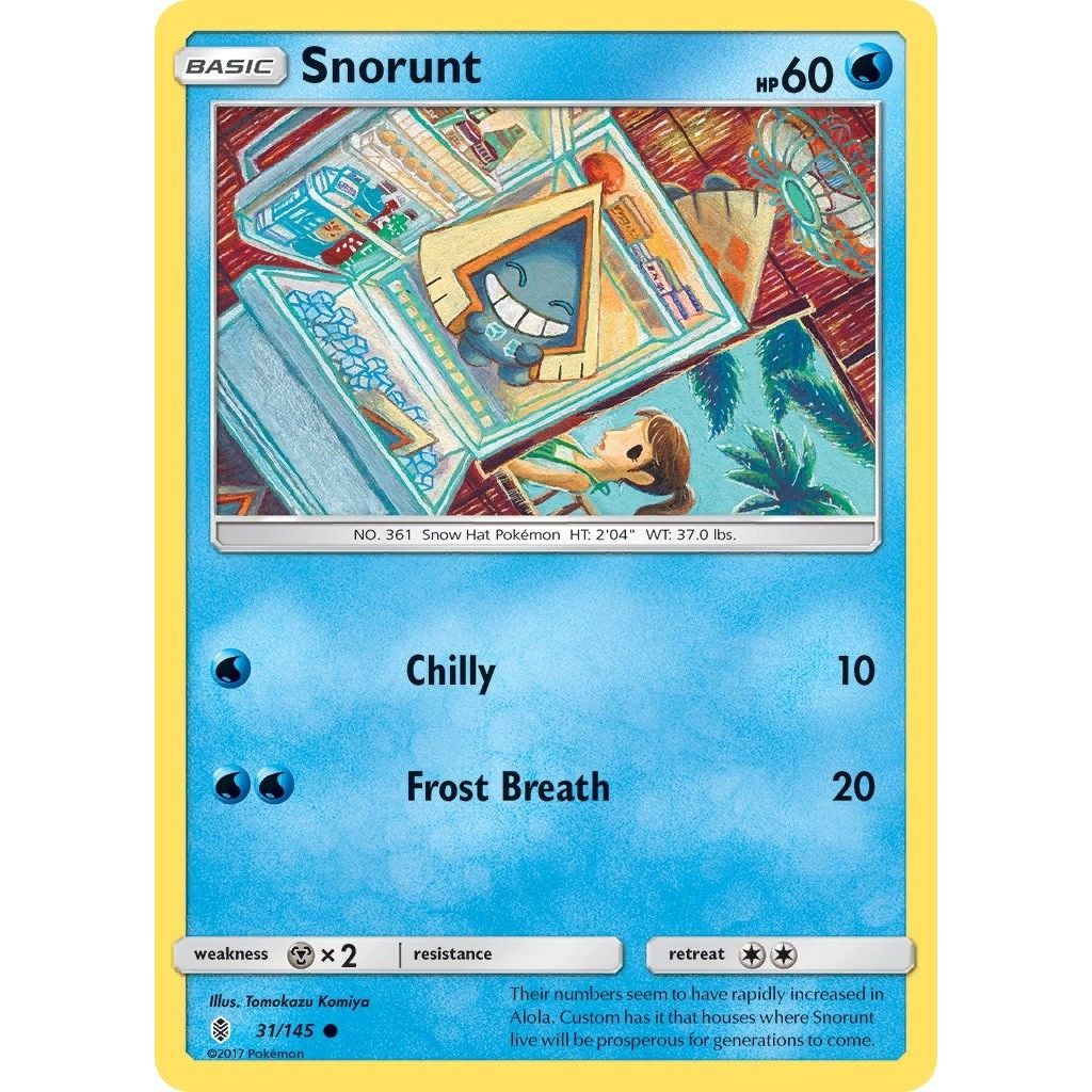 Image for Snorunt (31/145) (SM02) - Pokemon