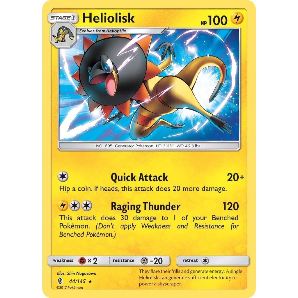 Image for Heliolisk (44/145) (SM02) - Pokemon
