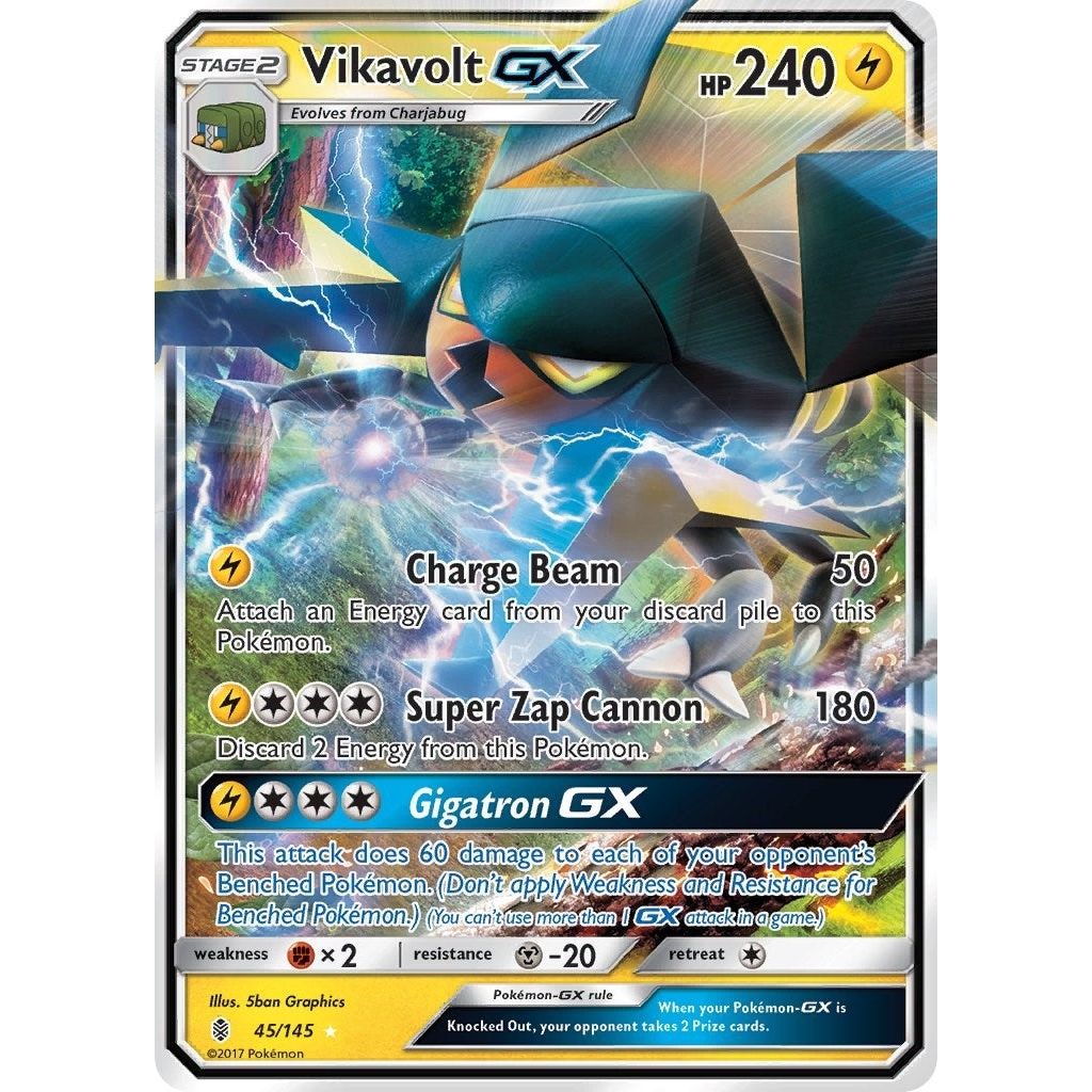 Image for Vikavolt GX (45/145) (SM02) - Pokemon