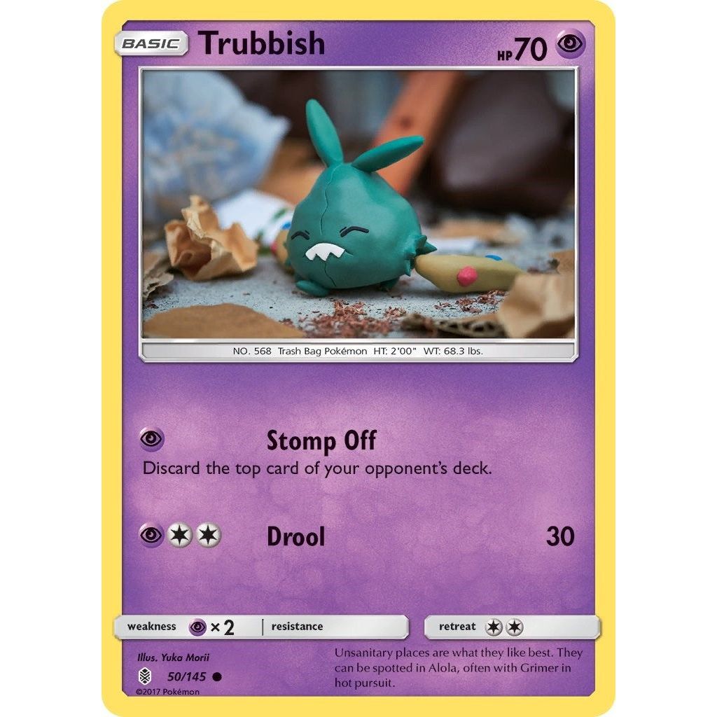 Image for Trubbish (50/145) (SM02) - Pokemon