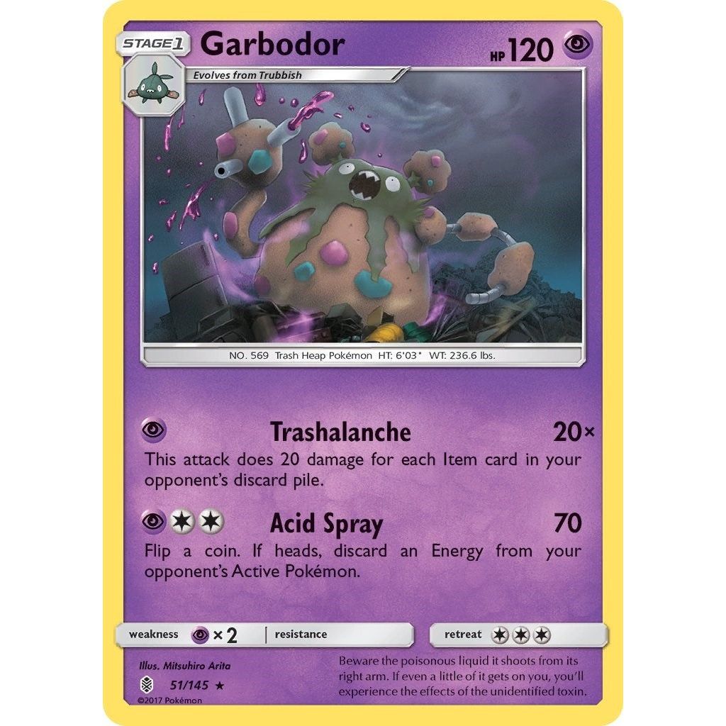 Image for Garbodor (51/145) (SM02) - Pokemon