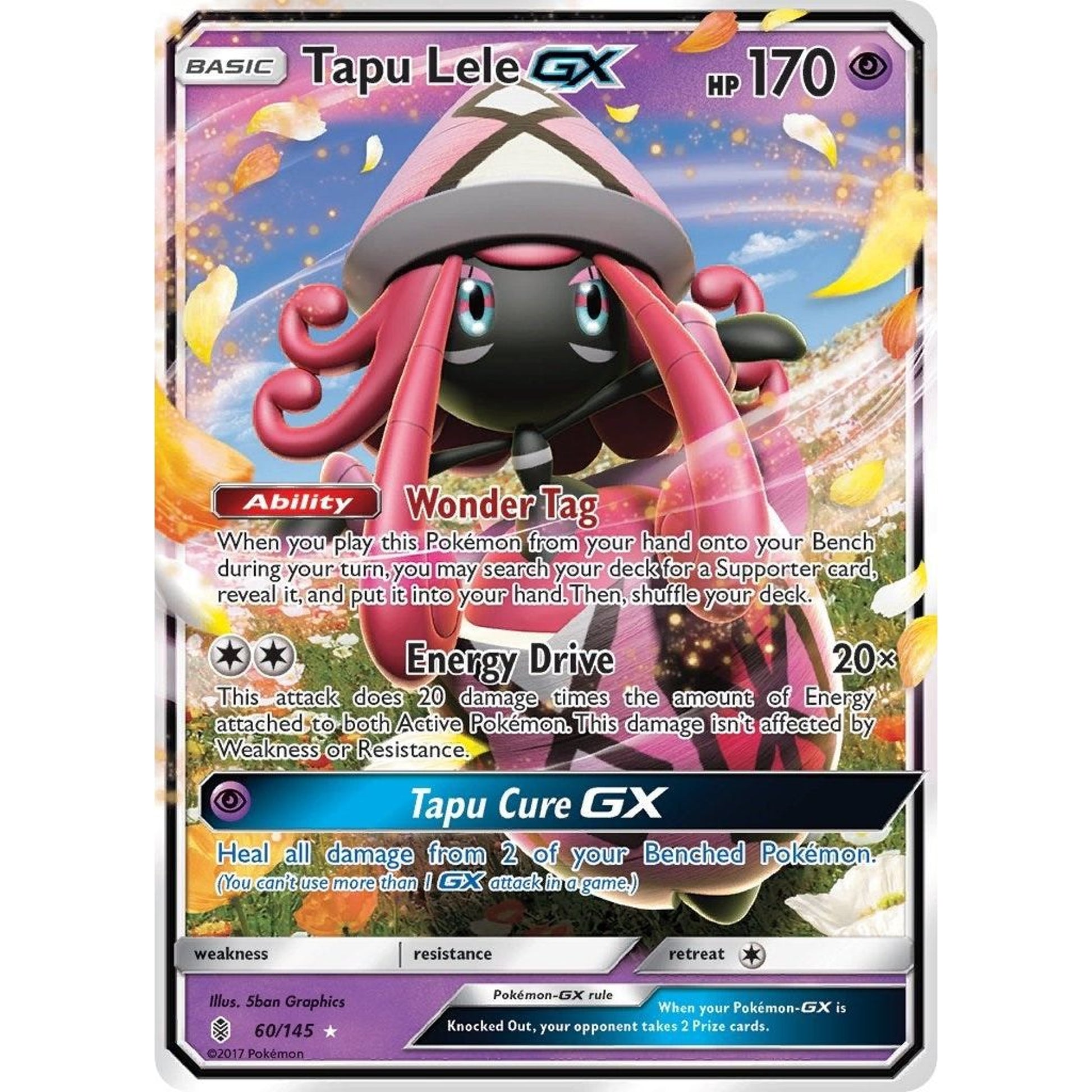 Image for Tapu Lele GX (60/145) (SM02) - Pokemon