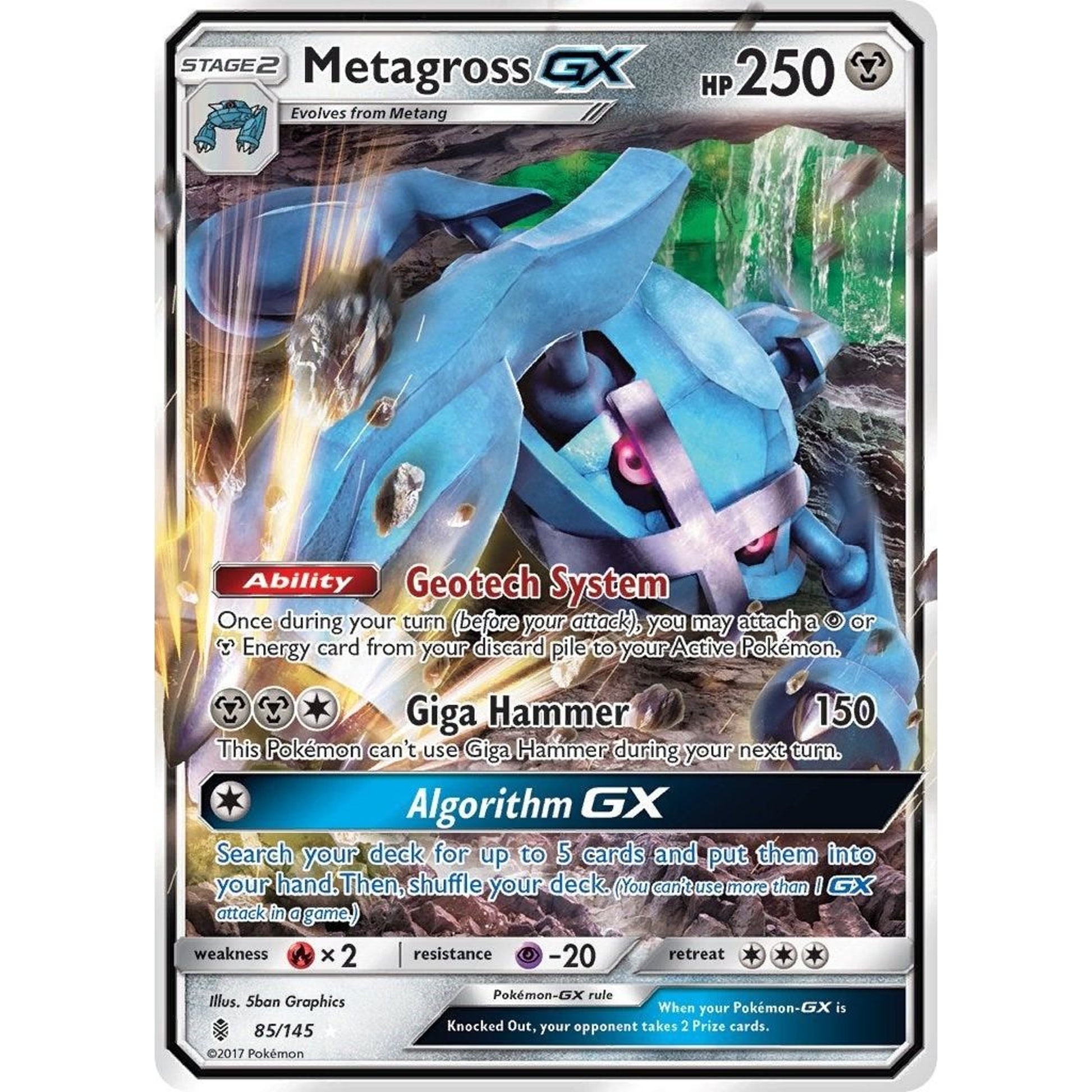 Image for Metagross GX (85/145) (SM02) - Pokemon