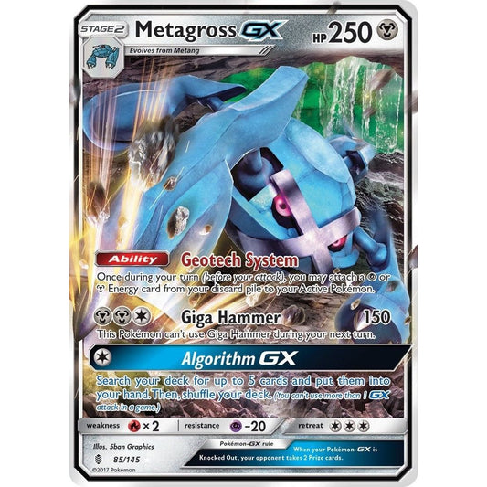 Image for Metagross GX (85/145) (SM02) - Pokemon