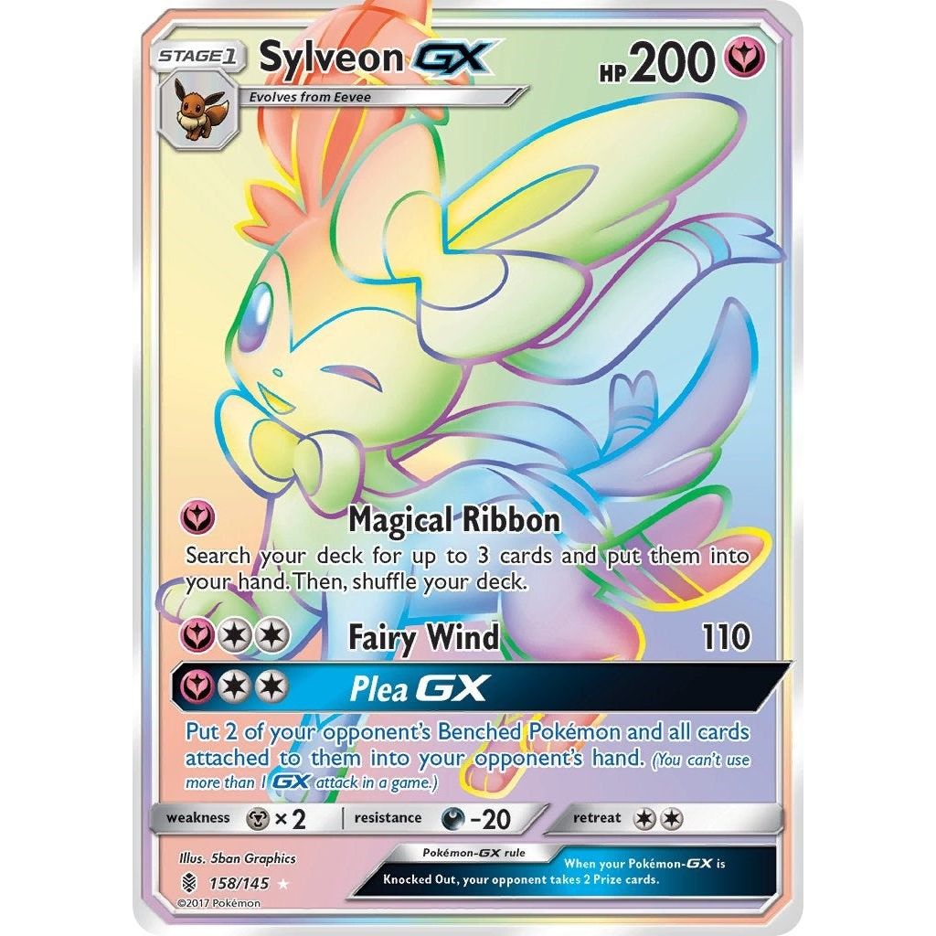 Image for Sylveon GX (Secret) (158/145) (SM02) - Pokemon