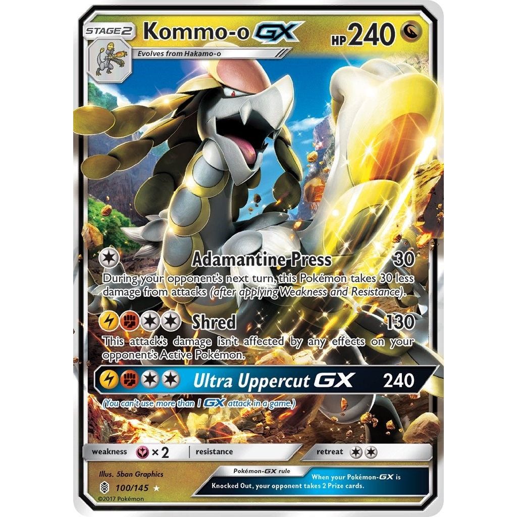 Image for Kommo-o GX (100/145) (SM02) - Pokemon