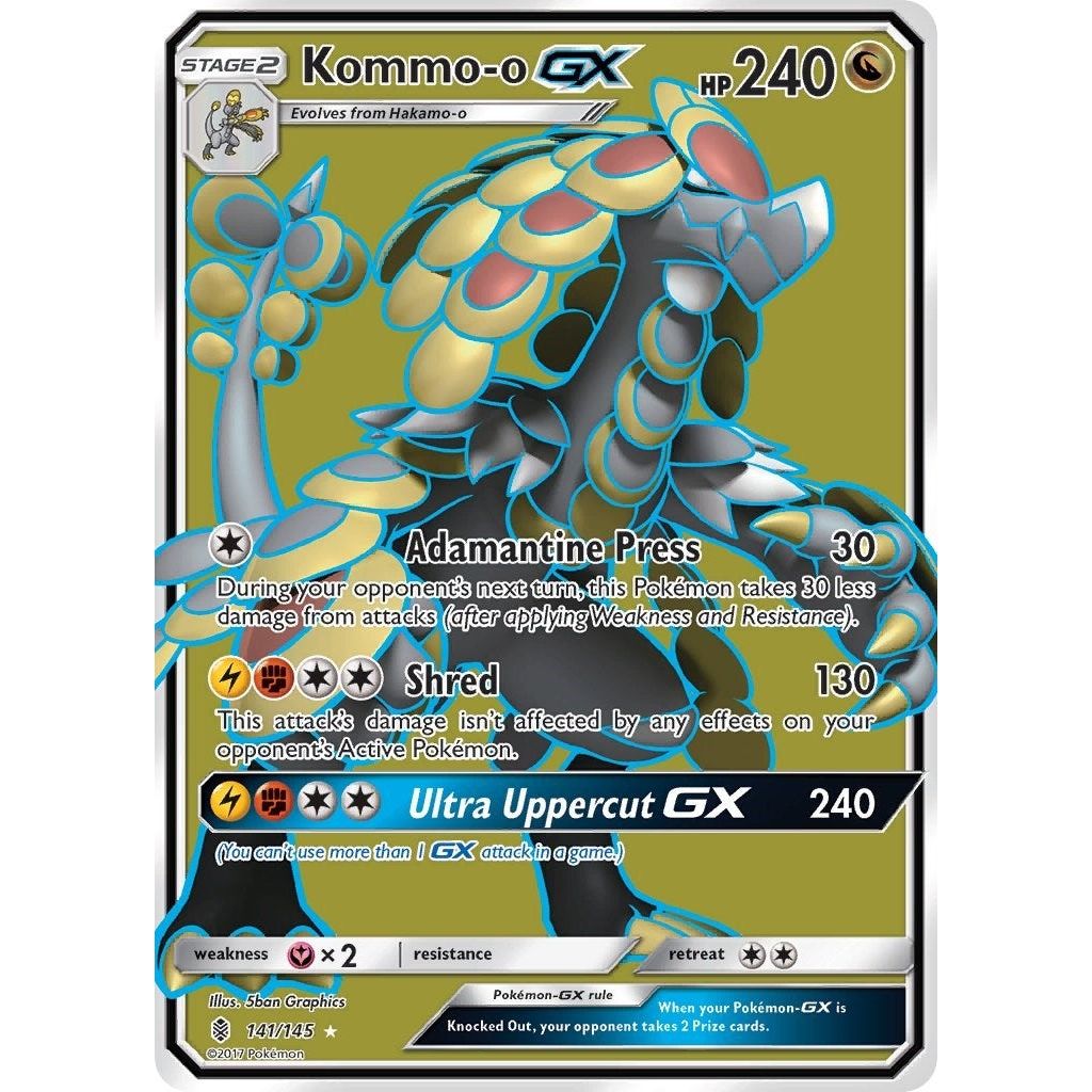 Image for Kommo-o GX (Full Art) (141/145) (SM02) - Pokemon