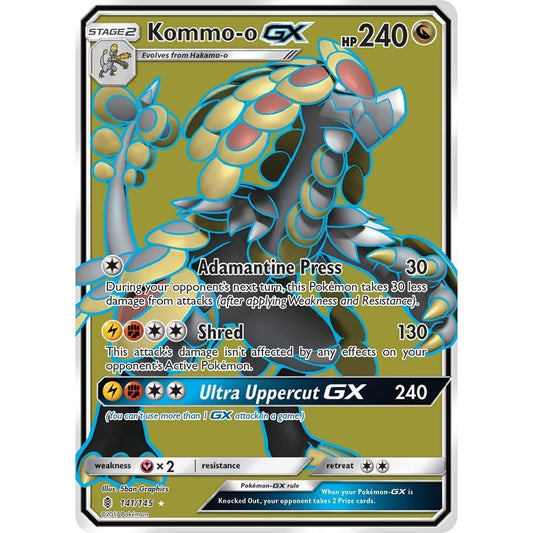 Image for Kommo-o GX (Full Art) (141/145) (SM02) - Pokemon