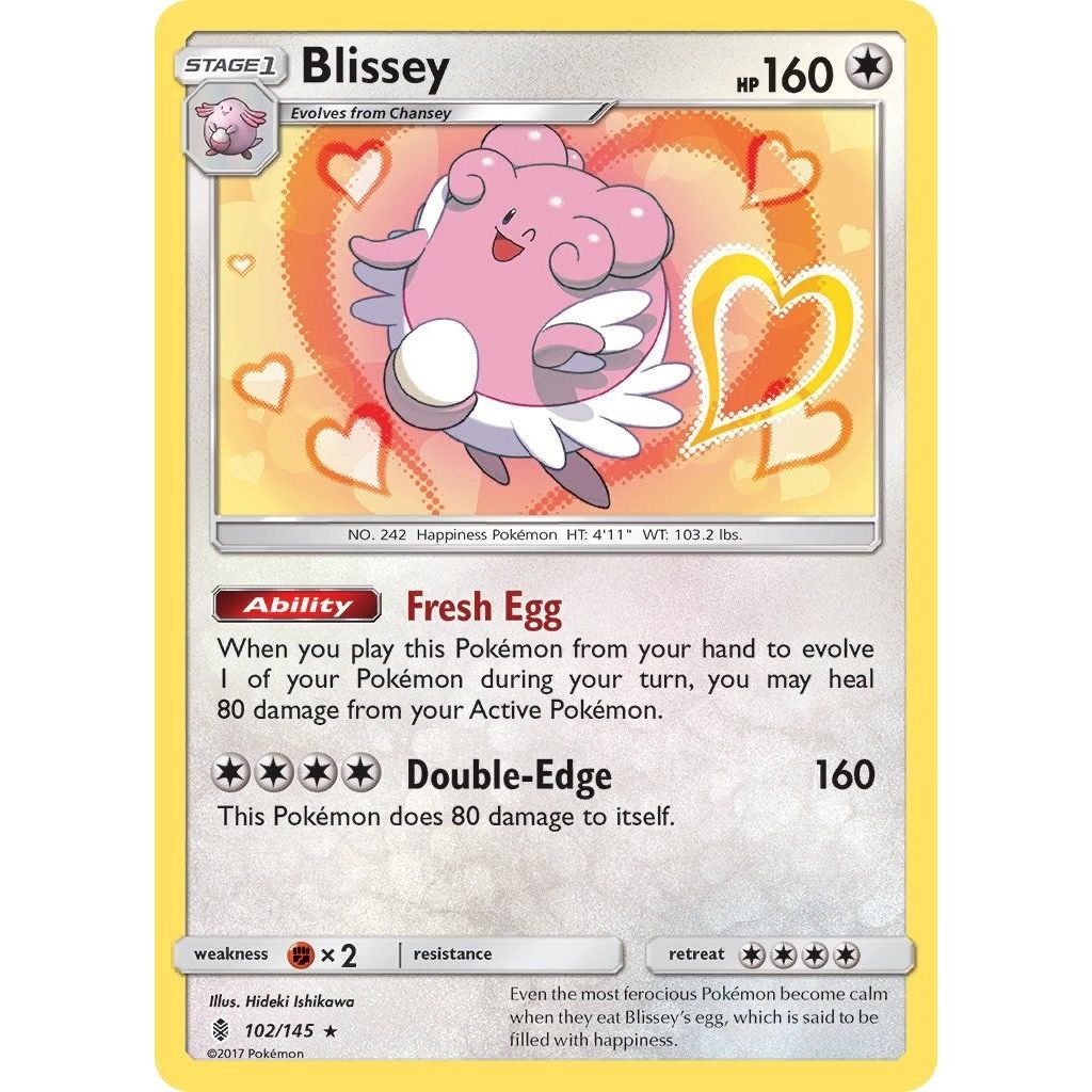 Image for Blissey (102/145) (SM02) - Pokemon