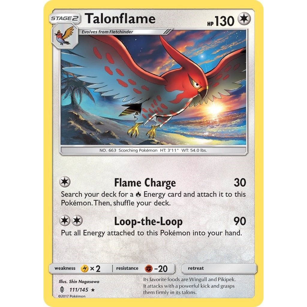 Image for Talonflame (111/145) (SM02) - Pokemon