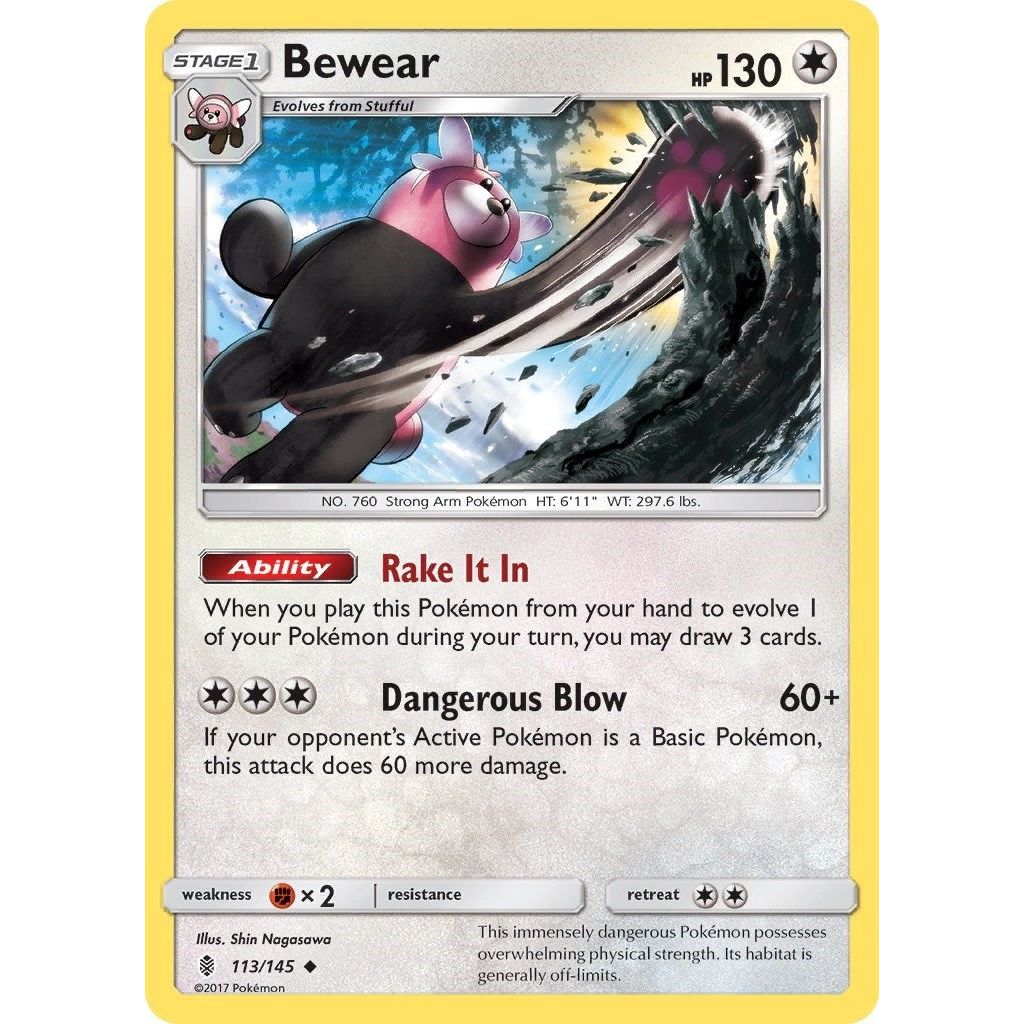 Image for Bewear (113/145) (SM02) - Pokemon