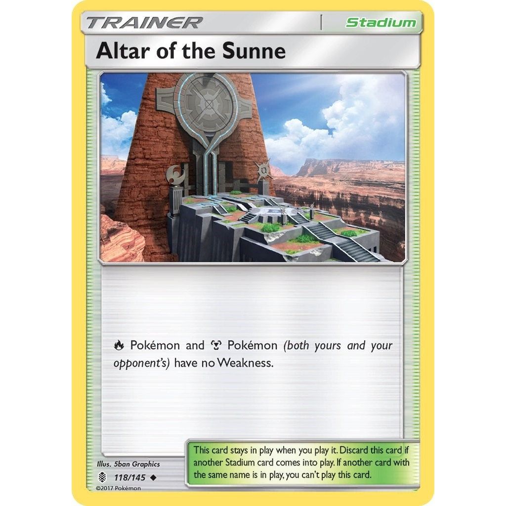 Image for Altar of the Sunne (118/145) (SM02) - Pokemon