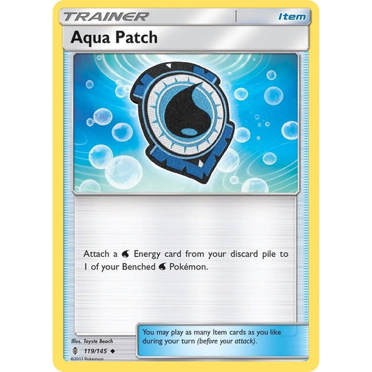 Image for Aqua Patch (119/145) (SM02) - Pokemon