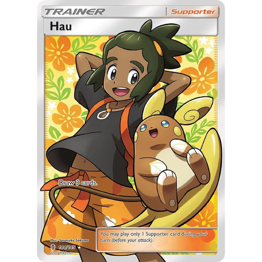 Image for Hau (Full Art) (144/145) (SM02) - Pokemon