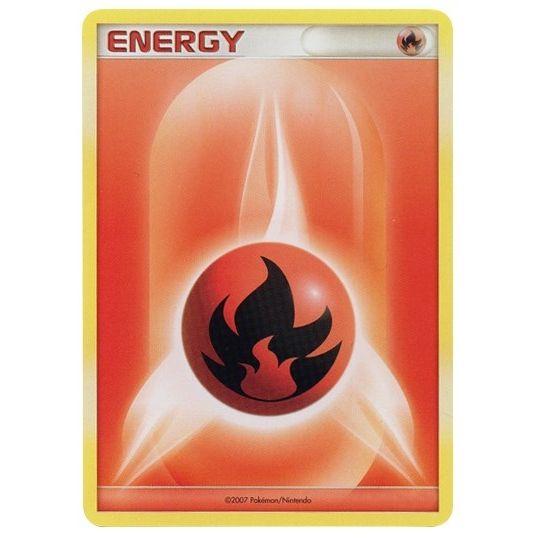 Image for Fire Energy (2007 Unnumbered D/P Style Non-Holo) (PR) - Pokemon