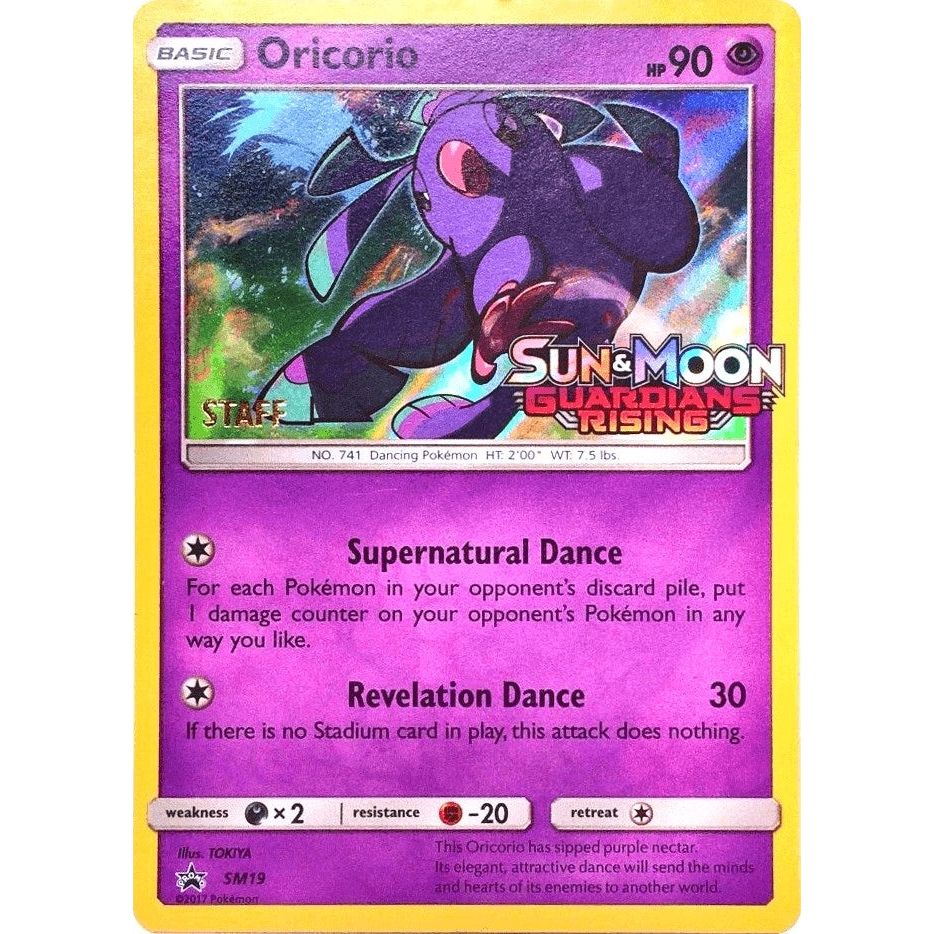 Image for Oricorio - SM19 (Prerelease) [Staff] (SM19) (SMP) - Pokemon