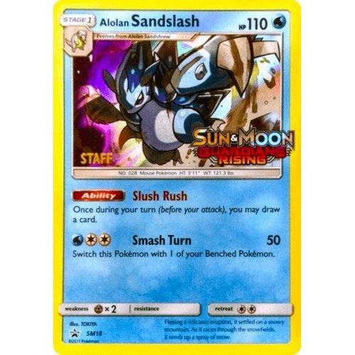 Image for Alolan Sandslash - SM18 (Prerelease) [Staff] (SM18) (SMP) - Pokemon