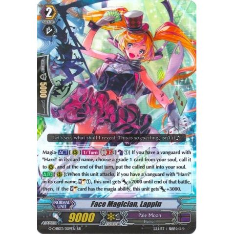 Image for Face Magician, Lappin (G-CHB03/009EN) (G-CHB03) - Cardfight Vanguard